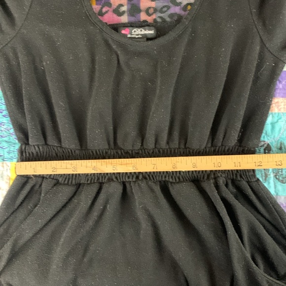 Women’s Delirious Love Los Angeles XL long sleeve black dress - Picture 6 of 7